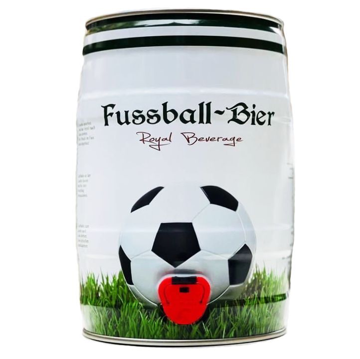 Bia Fussball Naturtrub 5.2% Bom 5 Lit
