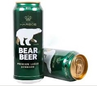 Bia gấu Đức Bear Beer Premium Lager 5% -Thùng 24 lon 500ml