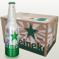 Bia Heineken Hà Lan 5% (chai nhôm 330ml) - 24 chai