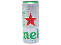 Bia Heineken Silver lon 330ml