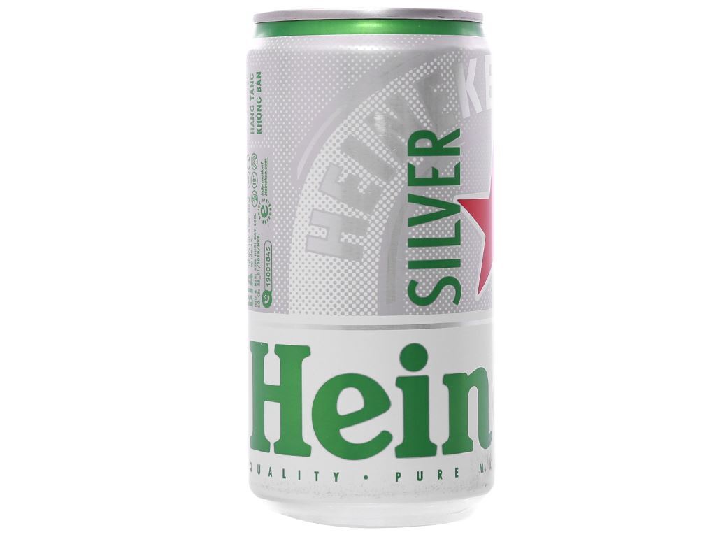Bia Heineken Silver 4% Thùng 24 lon 250ml