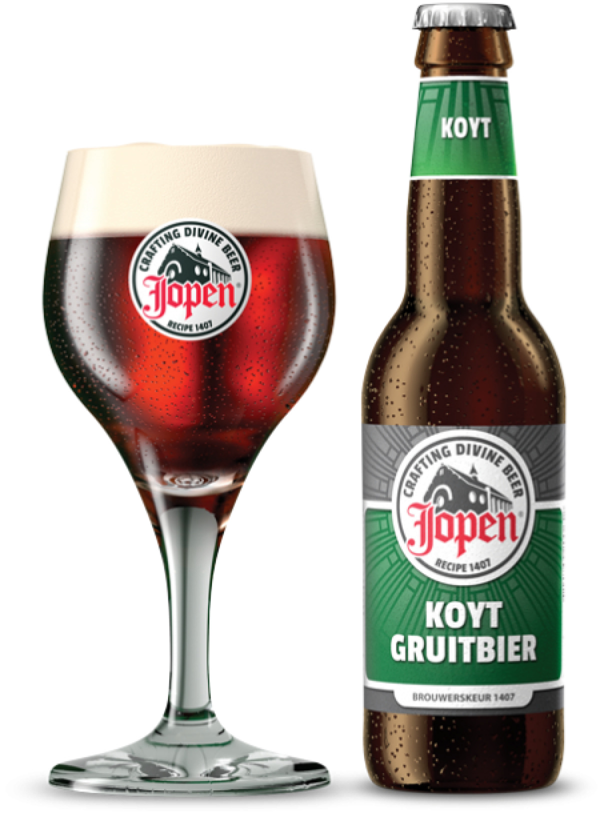 Bia Jopen Koyt Gruitbier 8,5% - chai 330ml