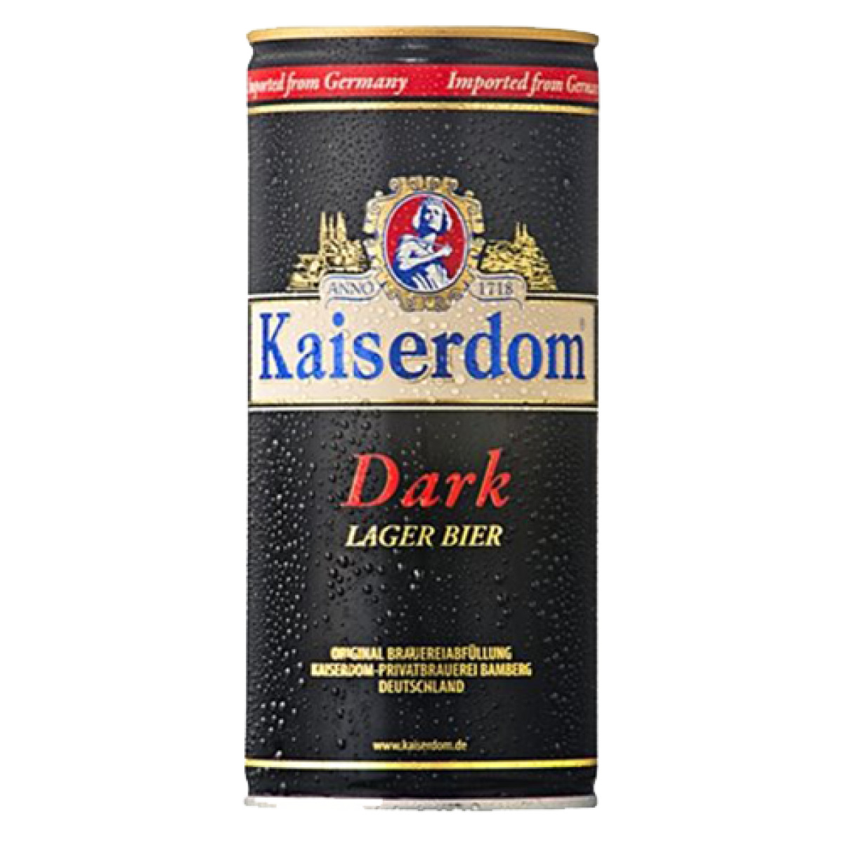 Bia Kaiserdom Dark Lager 4.7% Lon 1 lít