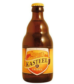 Bia Kasteel Triple 11% Bỉ chai 330ml thùng 24 chai
