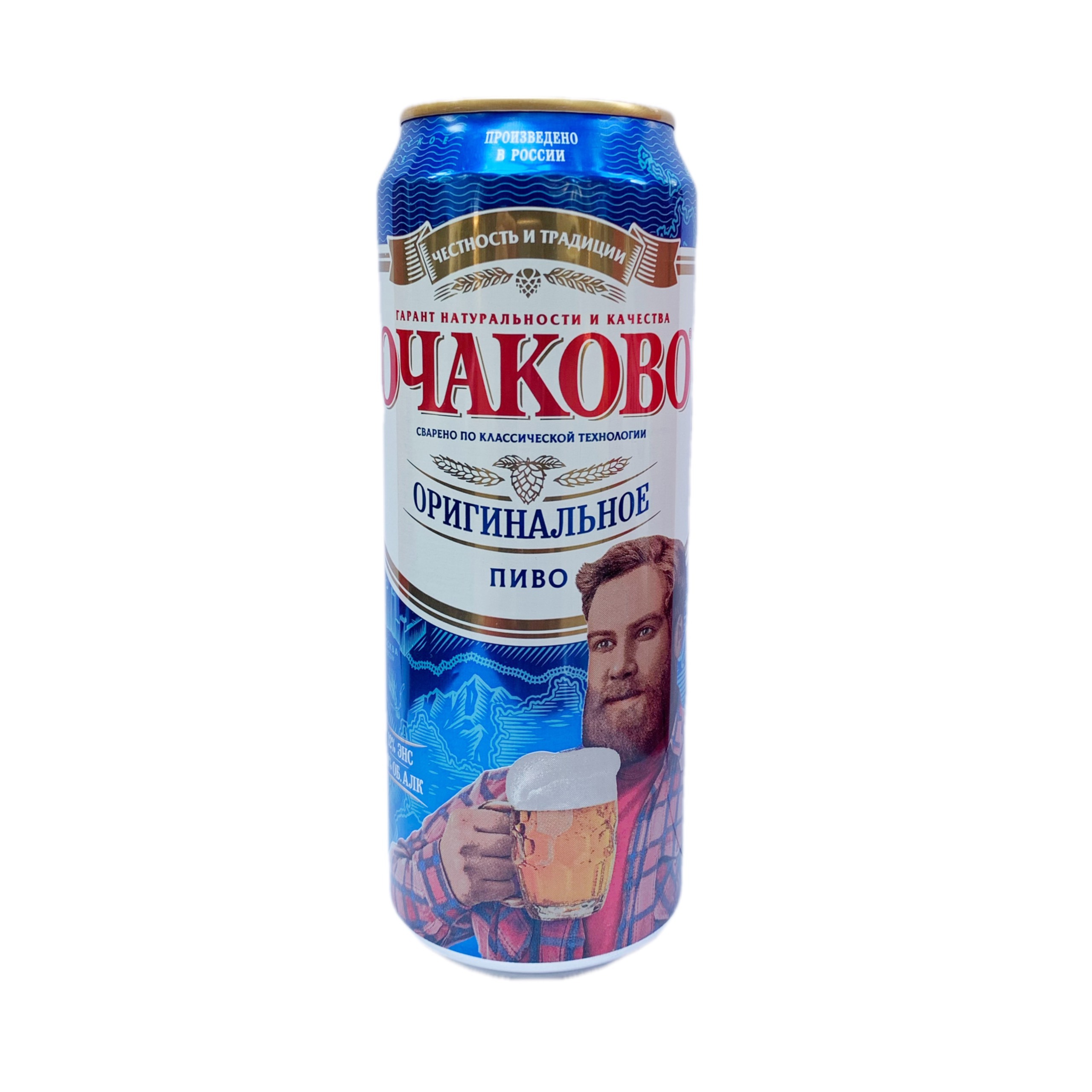 Bia Nga Ochakovo Original 5% Lon 450ml