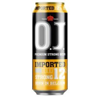 Bia OJ Strong Imported 12% Thùng 24 lon x 500ml