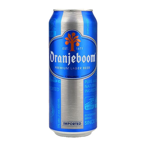 Bia Oranjeboom Lager Imported 5% Thùng 24 lon x 500ml