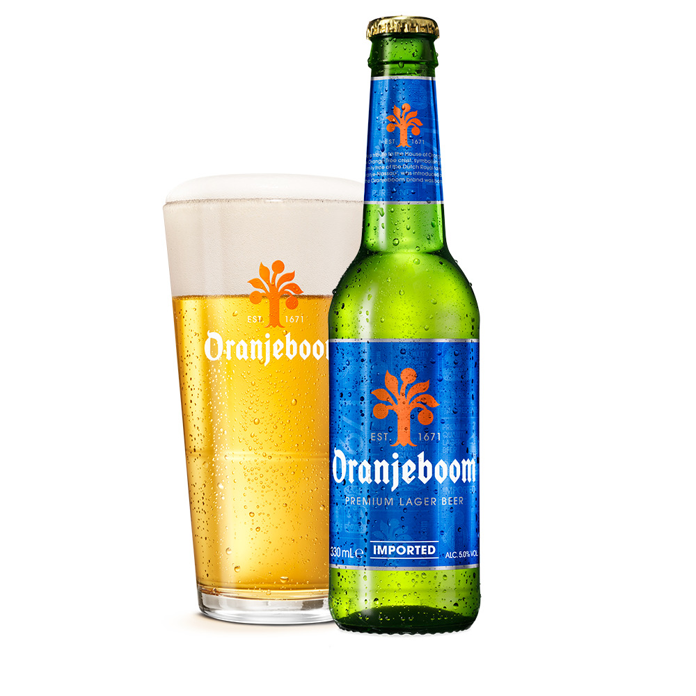 Bia Oranjeboom Premium 5% Hà Lan – 24 chai 330ml