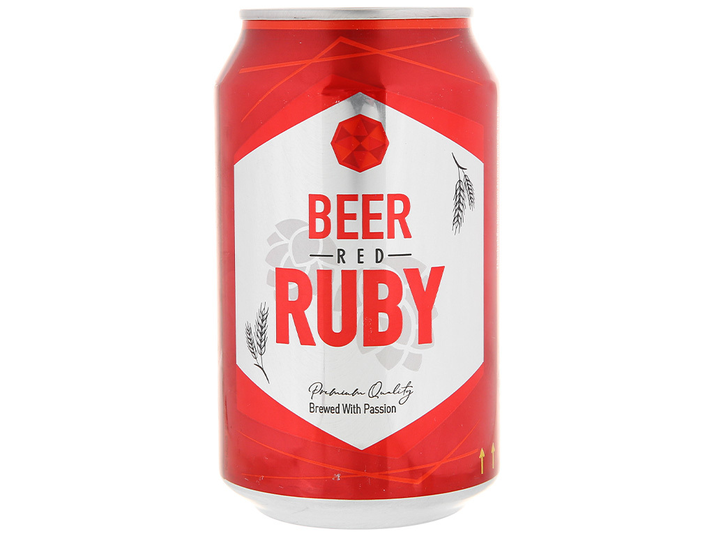 Bia Red Ruby 4.3% Lon 330ml