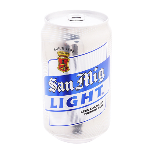 Bia San Miguel Light thùng 24 lon x 330ml