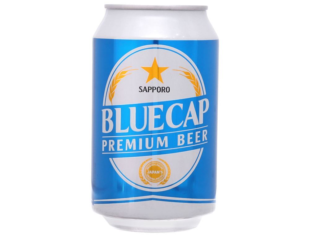 Bia Sapporo Blue Cap 4.5% Lốc 6 lon 330ml