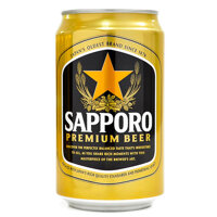 Bia Sapporo Premium 330 ml - 1 lon