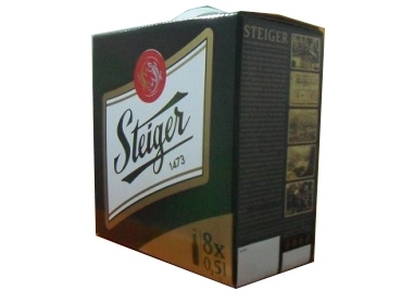 Bia Steiger 500ml – xách 8 chai