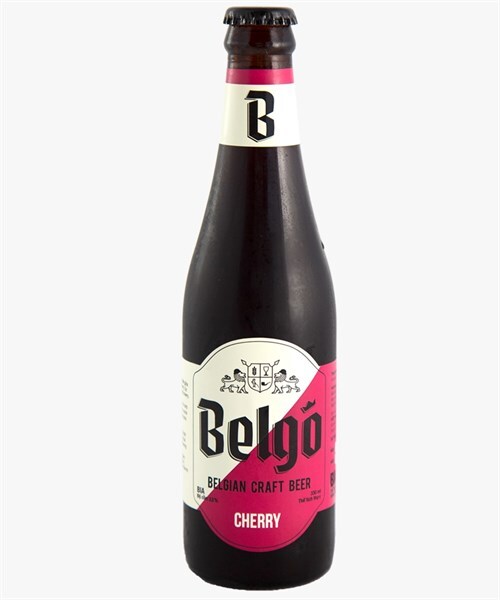 Bia thủ công Bỉ Belgo Cherry 3,5% – Chai 330ml