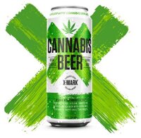 Bia X-Mark Cannabis Beer 5% - Lon 500ml, Thùng 12 Lon