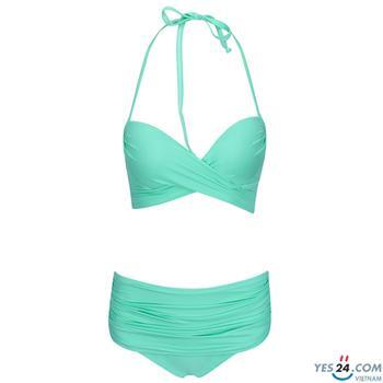 Bikini 2 mảnh quyến rũ màu xanh - LC15