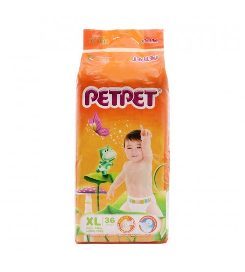 Bỉm - Tã dán Petpet XL36 (36 miếng)