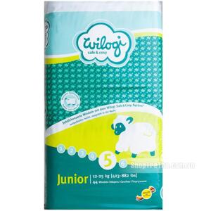Tã dán Wilogi Junior số 5 - 44 miếng (dành cho trẻ từ 12-25kg)