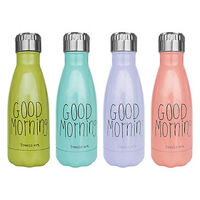 Bình giữ nhiệt cao cấp Dong hwa họa tiết chữ good morning HC017