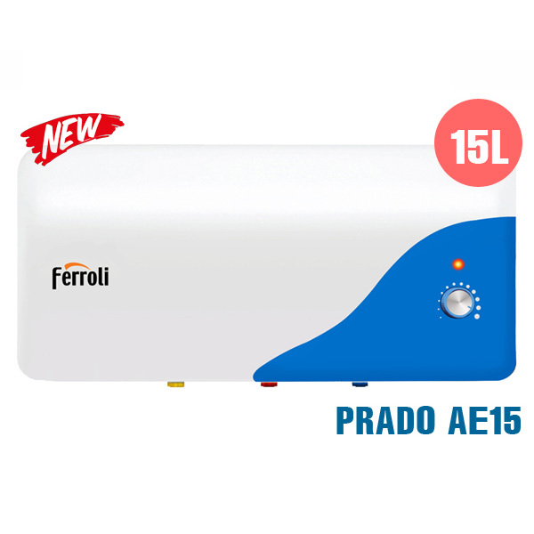 Bình nóng lạnh ngang Ferroli Prado AE 15L