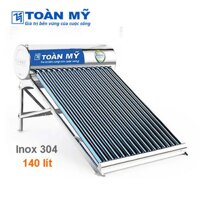 Bình nóng lạnh thái dương năng Toàn Mỹ Inox 304 140L Φ58-14