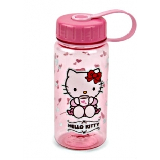 Bình nước bằng nhựa Hello Kitty Lock&Lock LKT612P 400ml