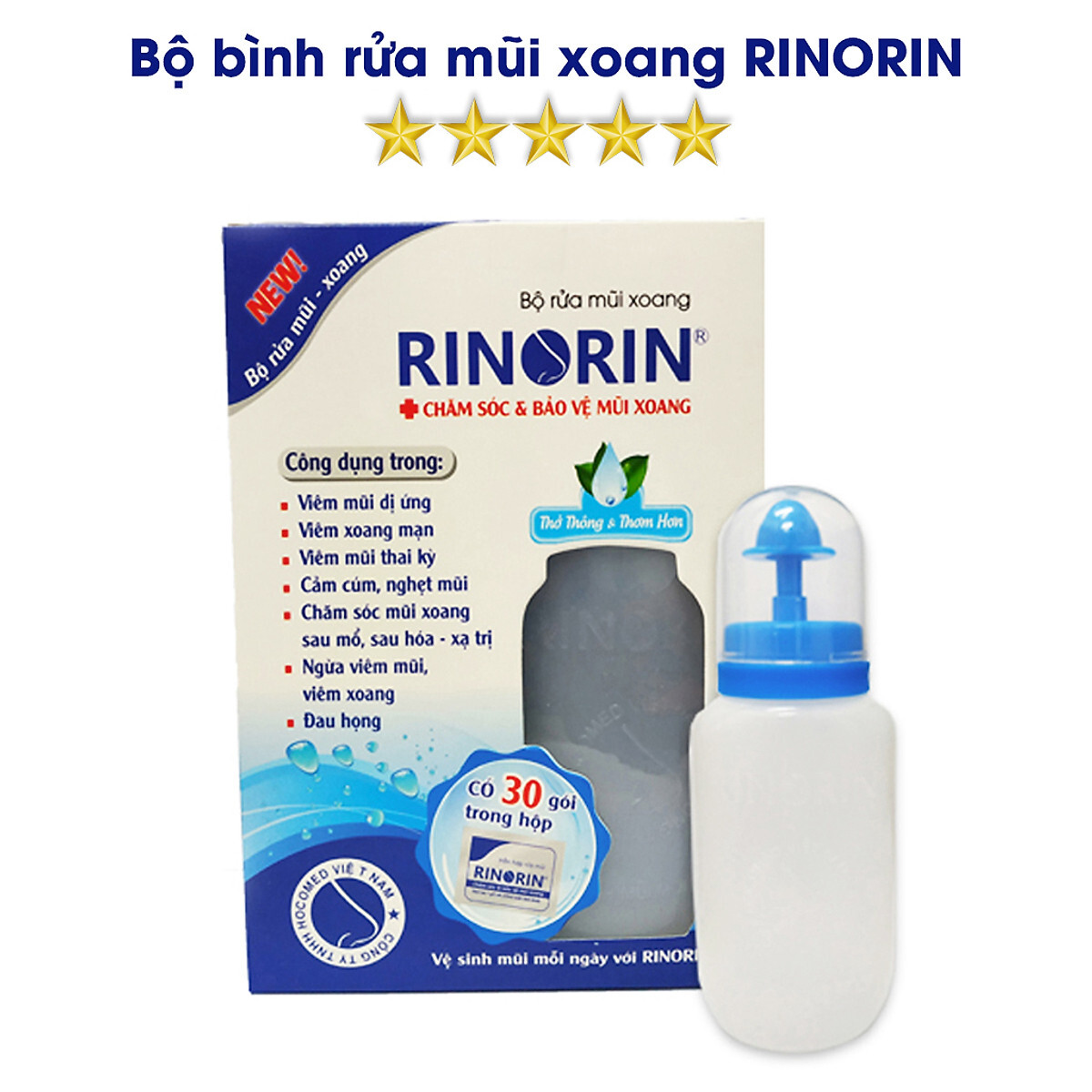 Bình rửa mũi Rinorin