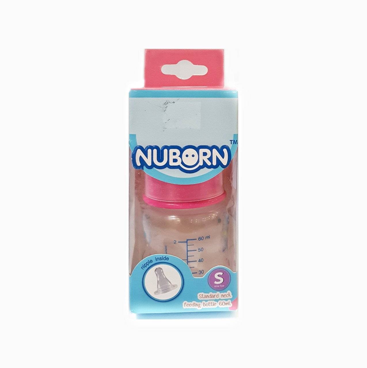 Bình sữa cổ hẹp Nuborn VT2001 - 60ml
