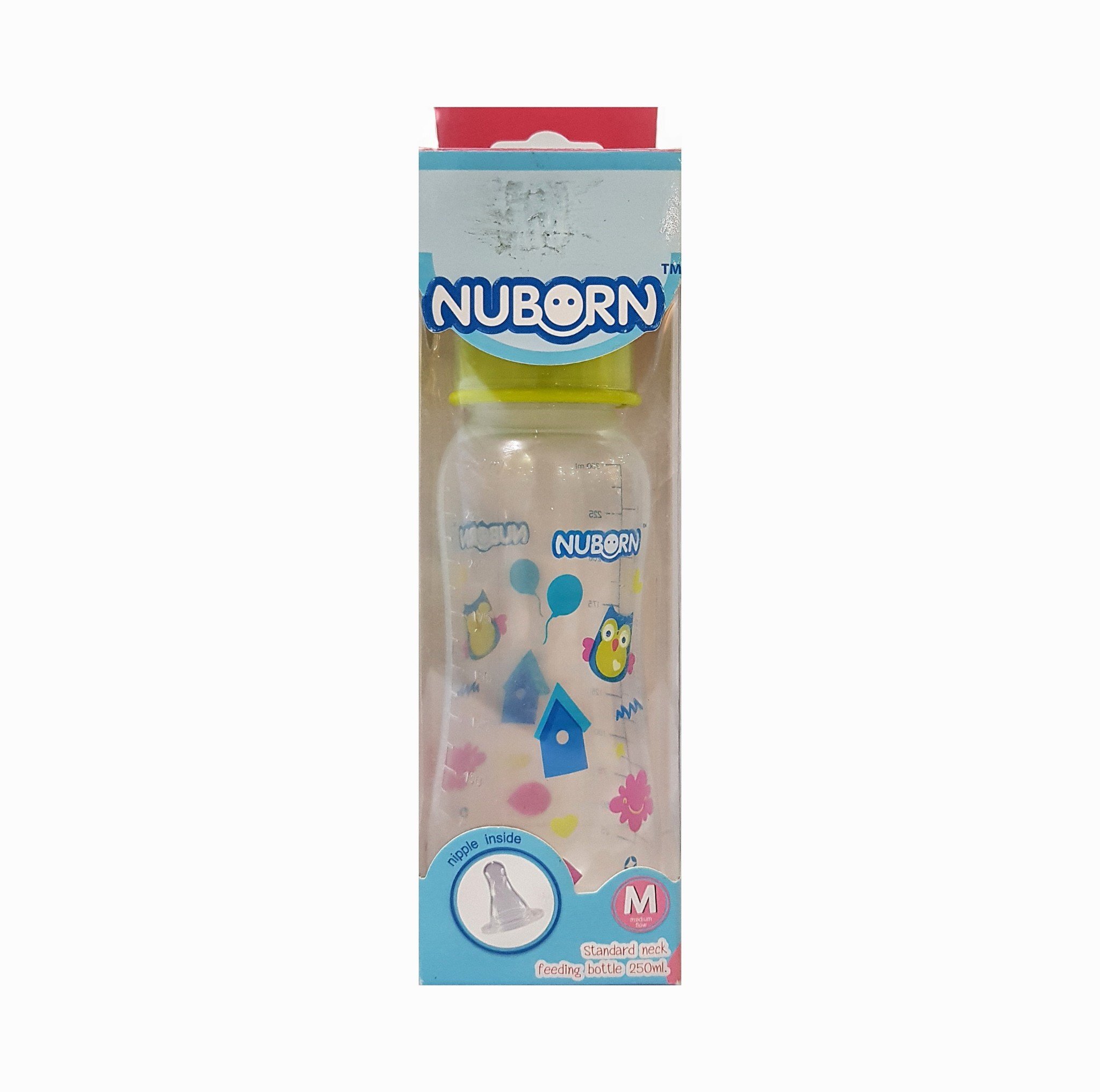 Bình sữa cổ hẹp Nuborn VT2003 - 250ml