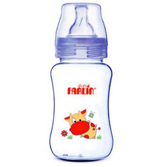 Bình sữa cổ rộng vô trùng nhựa Farlin NF-805 - 300ml