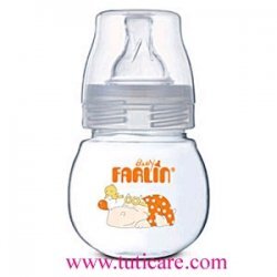 Bình sữa Farlin NF-813 - 80 cc ,  cổ rộng vô trùng