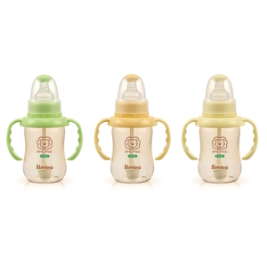 Bình Sữa Hồ Lô Tay Cầm Hút Tự Động Nhựa Ppsu 150Ml - Simba