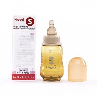 Bình sữa I-Byeol Nano Silver cổ hẹp size S 150ml (0 - 3 tháng)