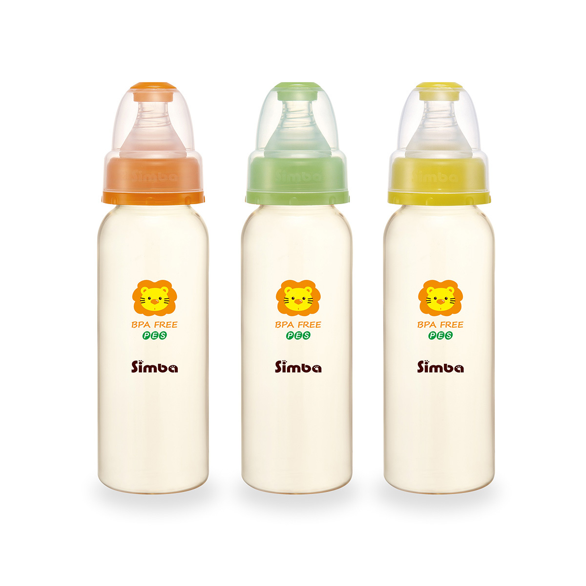 Bình Sữa Màu Nhựa Pes 240Ml - Simba