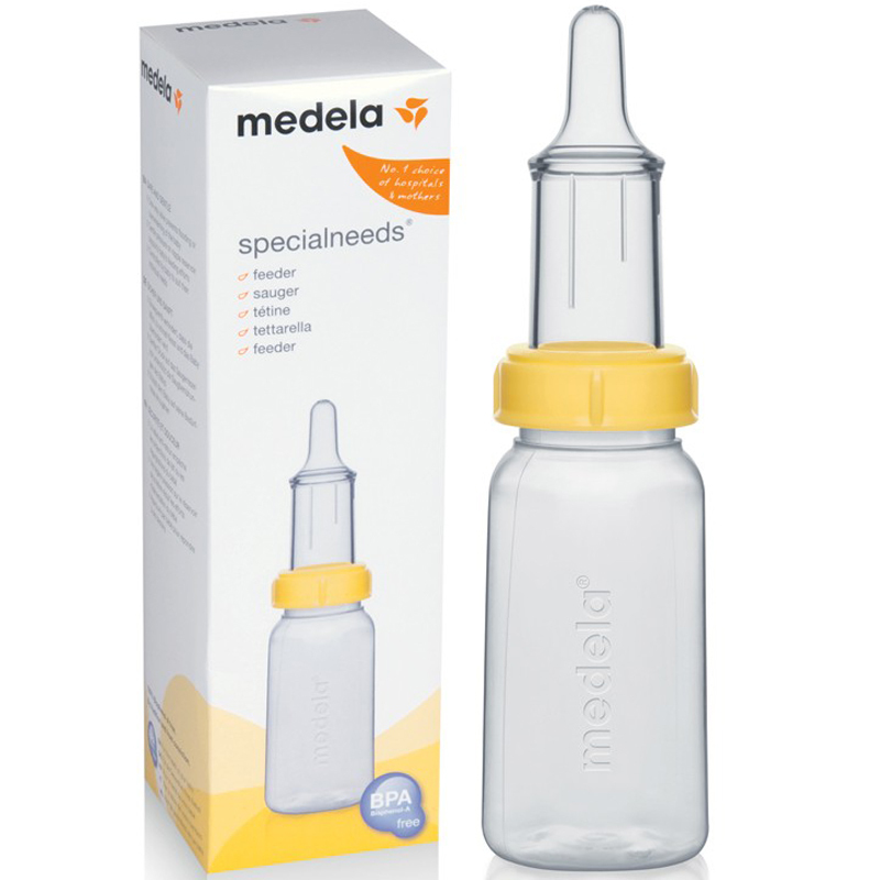 Bình sữa Medela Special Need Haberman Feeder cho trẻ bú yếu và hở hàm ếch