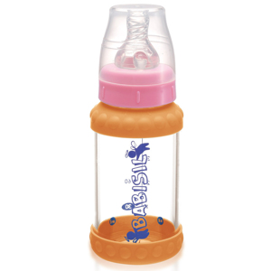Bình sữa thủy tinh cổ hẹp Nano Babisil  120ml