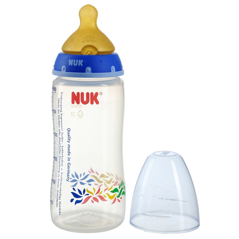 Bình sữa nhựa Nuk CR su 300ml