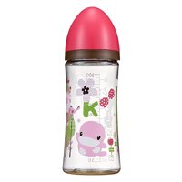 Bình Sữa Nhựa PES Cổ Rộng Kuku KU5853A - 300 ml