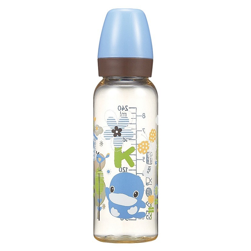 Bình Sữa Nhựa PES Cổ Thường Kuku KU5851A - 240 ml