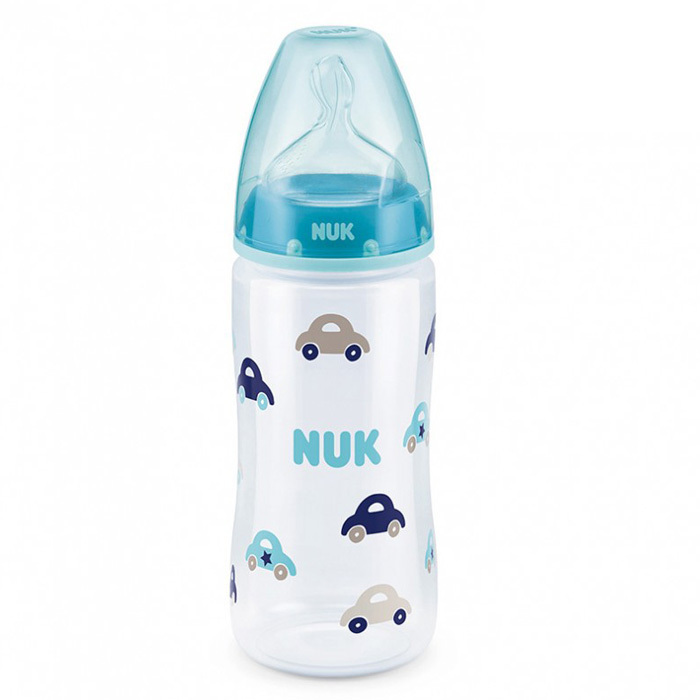 Bình sữa PP Nuk núm silicone S1-M NU66133 - 300ml