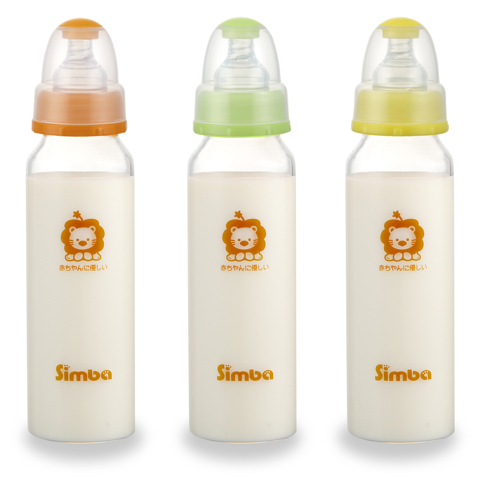 Bình sữa thủy tinh nhẹ Simba S6903 - 240ml