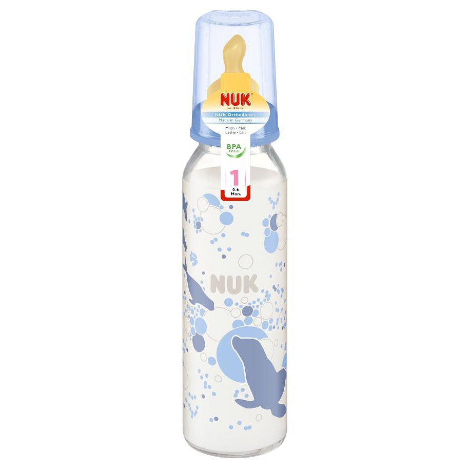 Bình Sữa Thuỷ Tinh Nuk 745018 - 230 ml