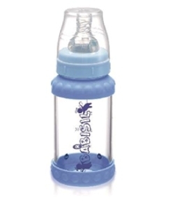 Bình sữa thủy tinh Babisil - 120ml, cổ rộng