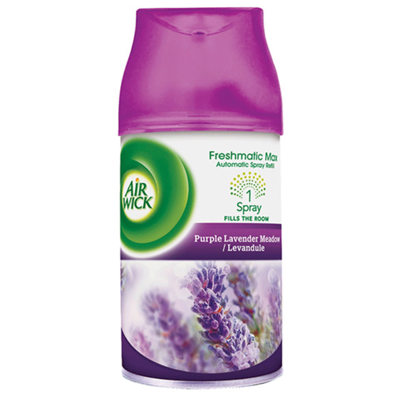 Bình xịt tinh dầu thiên nhiên Air Wick Purple Lavender Meadow 250ml QT016838 - hoa oải hương