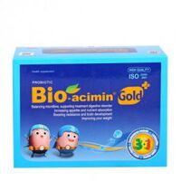 Bio-Acimin Gold + giúp cân bằng hệ vi sinh, giảm rối loạn tiêu hóa (30 gói x 4g/hộp)