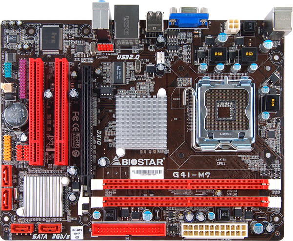 Bo mạch chủ - Mainboard Biostar G41-M7 v7.x