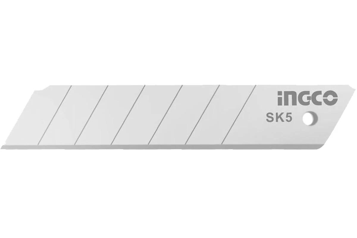 Bộ 10 lưỡi dao 18x100mm Ingco HKNSB181