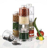 Bộ 12 hủ đựng gia vị trong suốt Spice