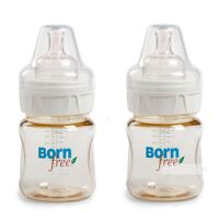 Bộ 2 bình sữa Born Free nhựa PES 150ml