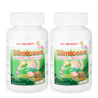 Bộ 2 hộp Viên uống giảm cân Slimtosen Extra Học Viện Quân Y 100 viên